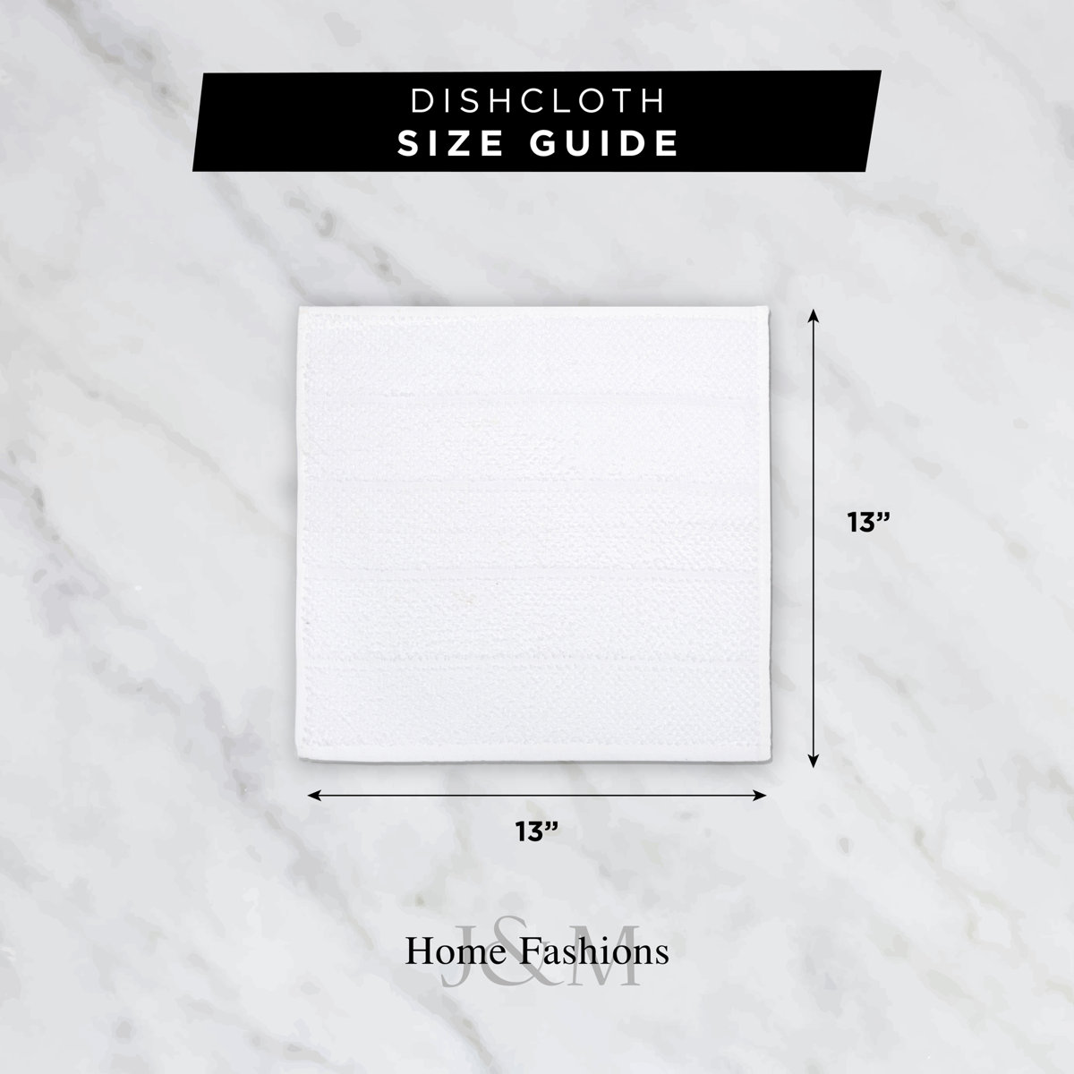 Cotton Dish Cloth Kitchen Towel (Set of 12)